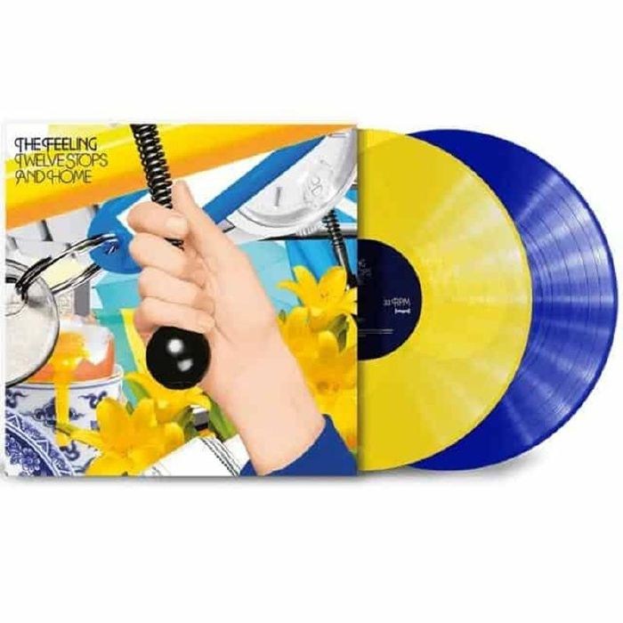 Twelve Stops & Home - 20th Anniversary Yellow & Blue 2xLP vinyl record cover