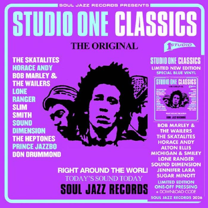 Studio One Classics - Limited Edition Blue 2xLP vinyl record cover