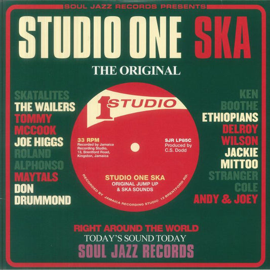 Studio One Ska - Limited Edition Red 2xLP vinyl record cover