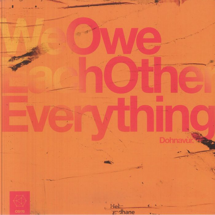 We Owe Each Other Everything - Orange Smokey Vinyl LP vinyl record cover