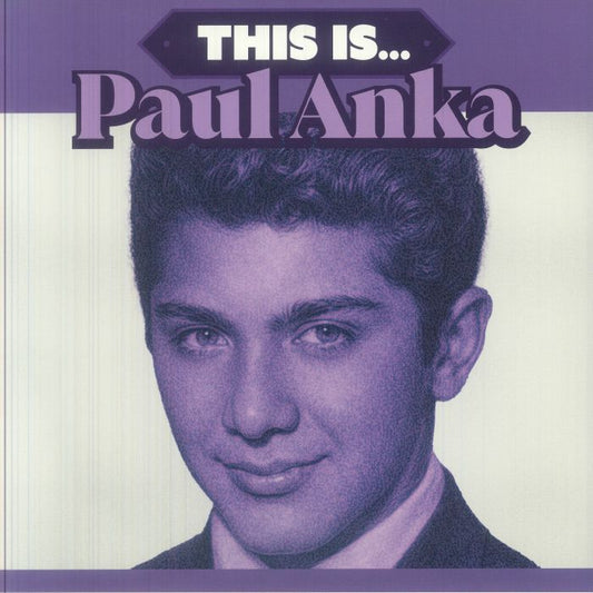 This Is Paul Anka - Limited Edition Purple Vinyl LP vinyl record cover