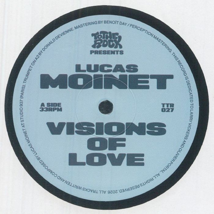 Visions Of Love - Vinyl EP vinyl record cover