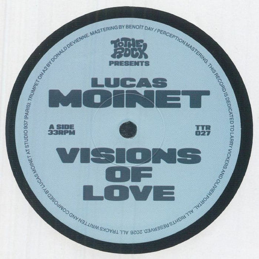 Visions Of Love - Vinyl EP vinyl record cover