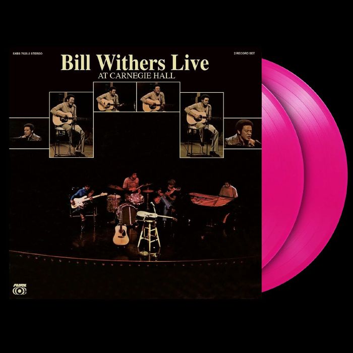 Live At Carnegie Hall - Limited Edition Magenta Vinyl 2xLP vinyl record cover