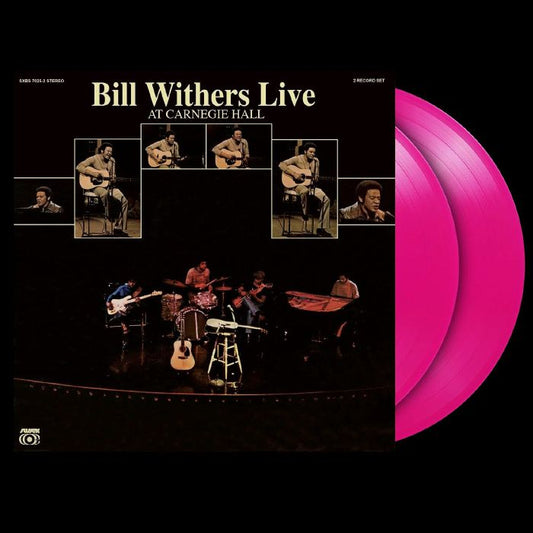Live At Carnegie Hall - Limited Edition Magenta Vinyl 2xLP vinyl record cover