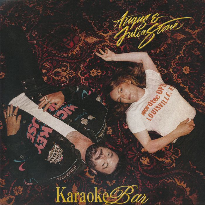 Karaoke Bar - Clear Smokey Gold Vinyl LP vinyl record cover