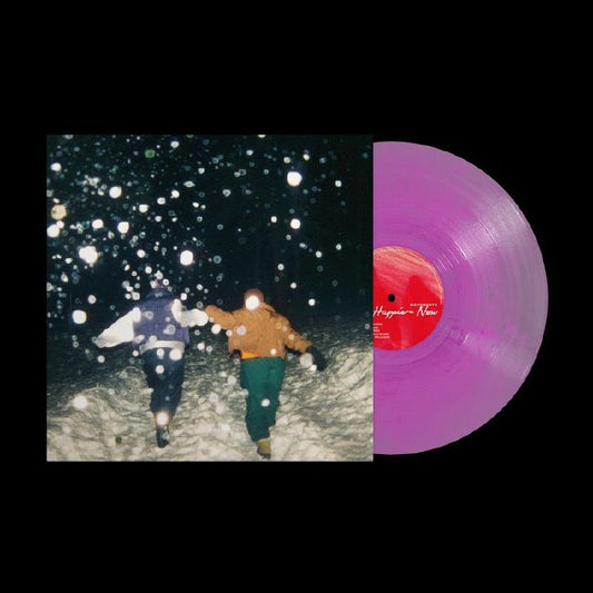 Happier Now - Transparent Violet Marbled Vinyl LP vinyl record cover