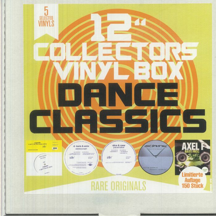 12" Collector's Vinyl Box: Dance Classics - 5xLP Box Set vinyl record cover