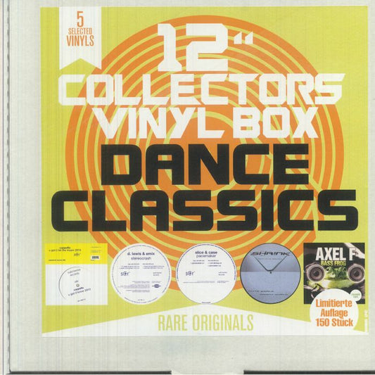 12" Collector's Vinyl Box: Dance Classics - 5xLP Box Set vinyl record cover