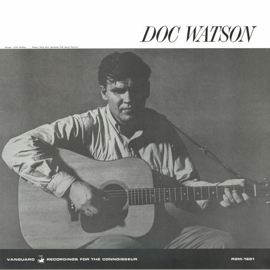 Doc Watson - Deep River Blue Vinyl LP vinyl record cover