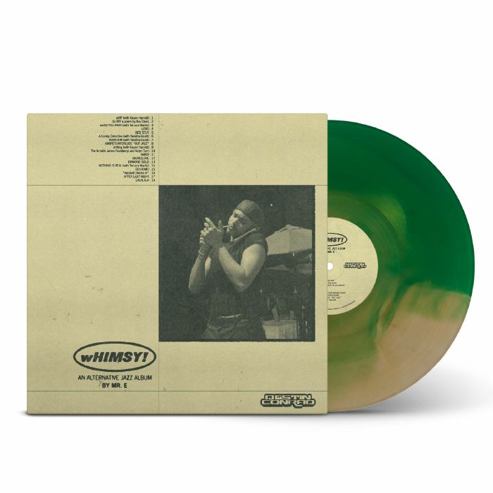 wHIMSY! - Limited Edition Emerald & Gold Vinyl LP vinyl record cover