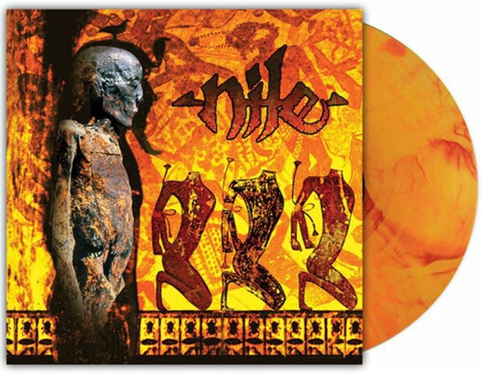 Amongst The Catacombs Of Nephren Ka - Orange & Red Vinyl LP vinyl record cover