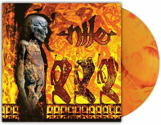 Amongst The Catacombs Of Nephren Ka - Orange & Red Vinyl LP vinyl record cover