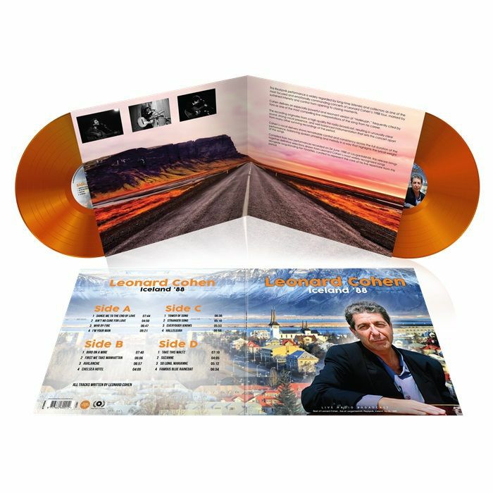 Iceland '88 - Limited Edition Orange Vinyl 2xLP vinyl record cover