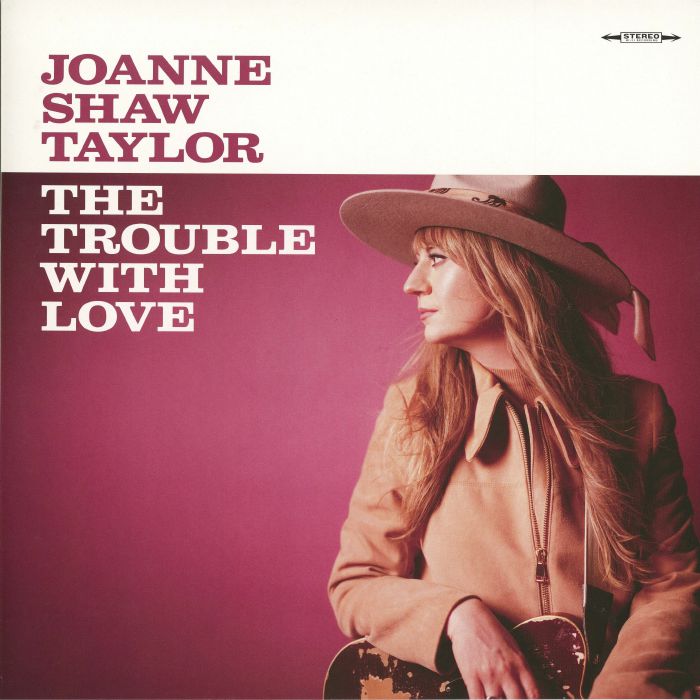 The Trouble With Love - Dusty Rose Vinyl LP vinyl record cover