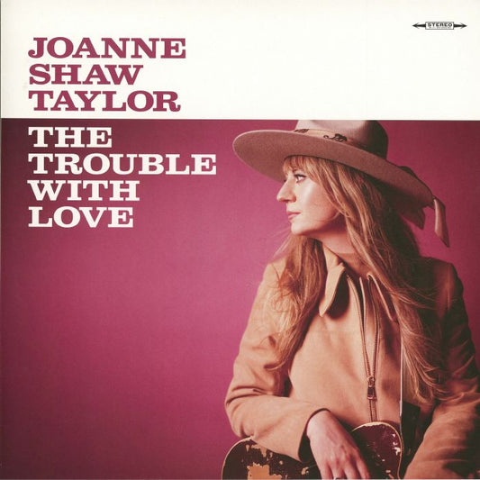 The Trouble With Love - Dusty Rose Vinyl LP vinyl record cover