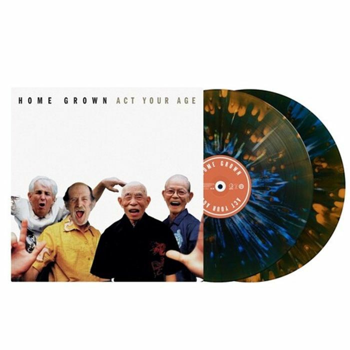 Act Your Age - Blue & Orange Splatter 2xLP vinyl record cover