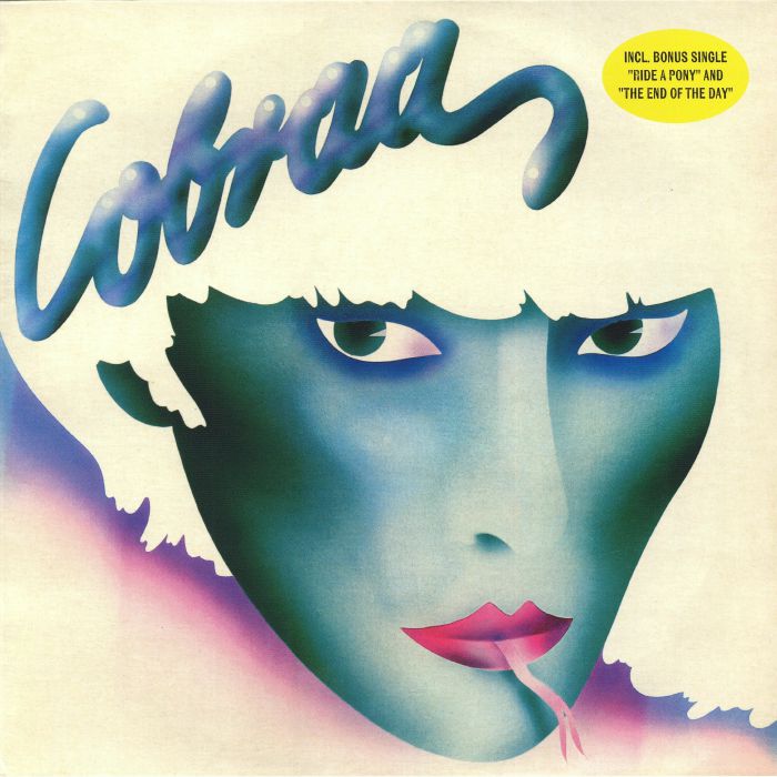 Cobraa - Yellow & Green Marbled Vinyl LP vinyl record cover