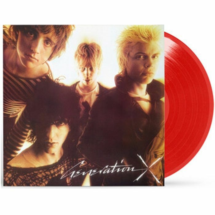 Generation X - Limited Edition Red Vinyl LP vinyl record cover