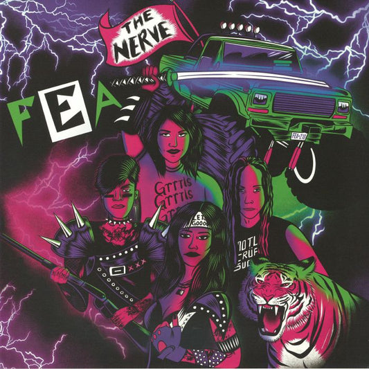 The Nerve - Green Vinyl LP vinyl record cover