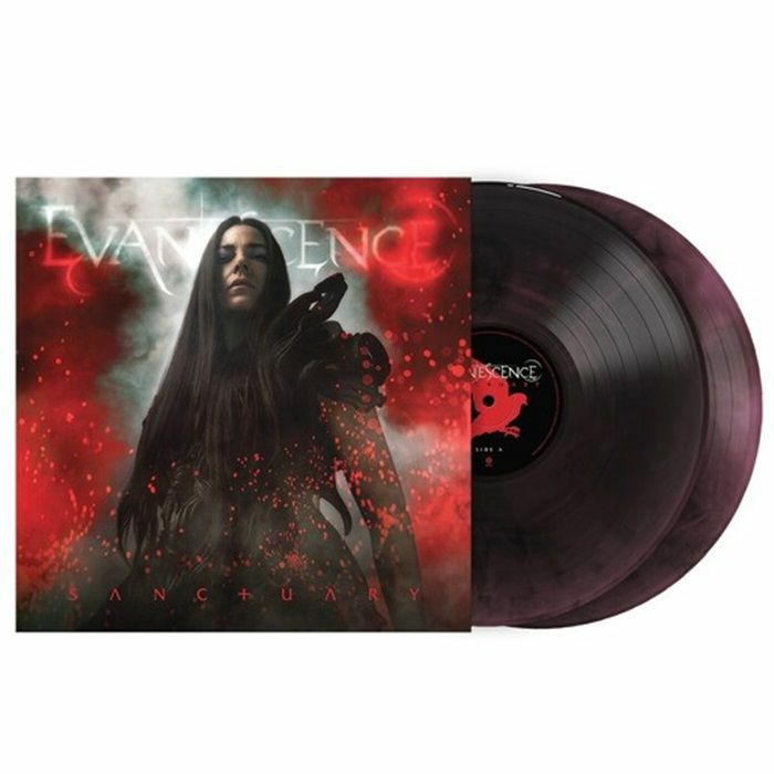 Sanctuary - Deep Purple & Black Marbled 2xLP vinyl record cover