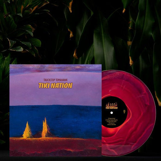 Tiki Nation - Kilauea Lava Vinyl LP vinyl record cover