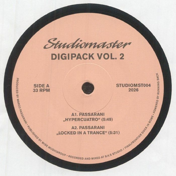 Digipack Vol 2 - Vinyl EP vinyl record cover