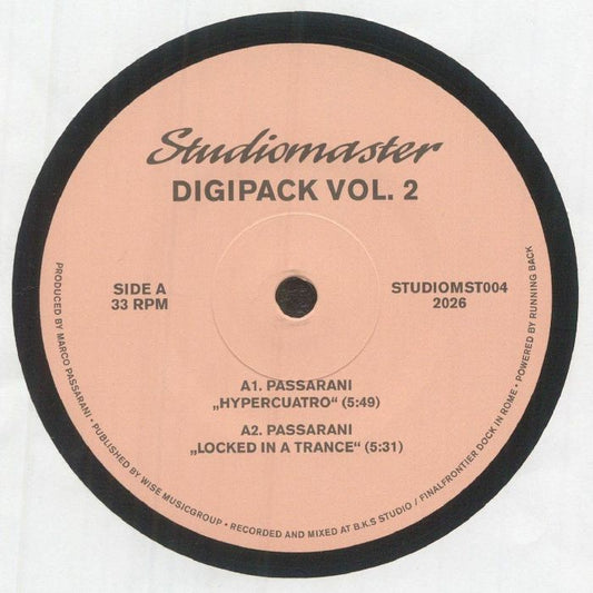 Digipack Vol 2 - Vinyl EP vinyl record cover