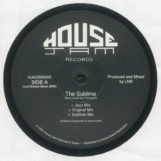 The Sublime (Reissue) - Vinyl Single vinyl record cover