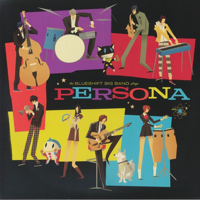 The Blueshift Big Band Plays Persona - Vinyl LP vinyl record cover