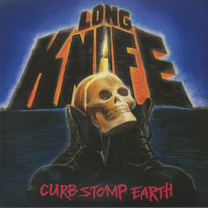 Curb Stomp Earth - Green Marbled Vinyl LP vinyl record cover