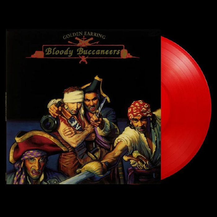 Bloody Buccaneers - Limited Edition Red Vinyl LP vinyl record cover