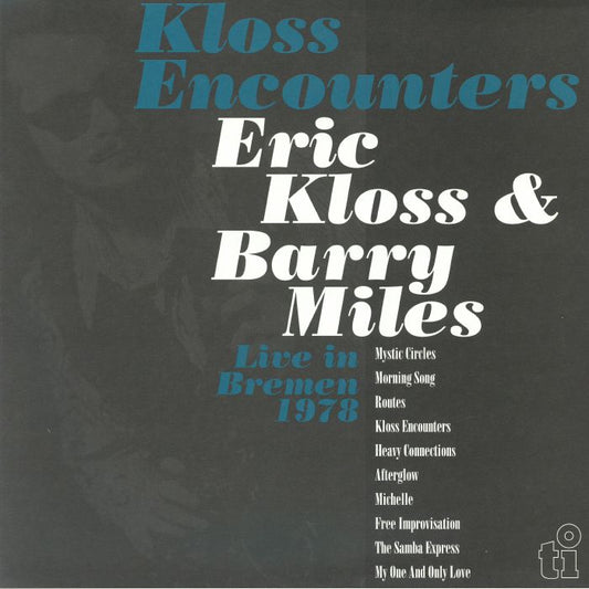 Kloss Encounters: Live Bremen 1978 - 2xLP vinyl record cover