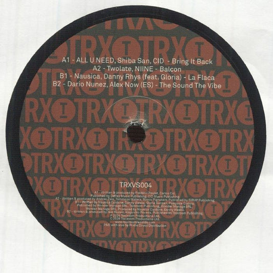 Toolroom Trax Sampler Vol 4 - Vinyl Single vinyl record cover