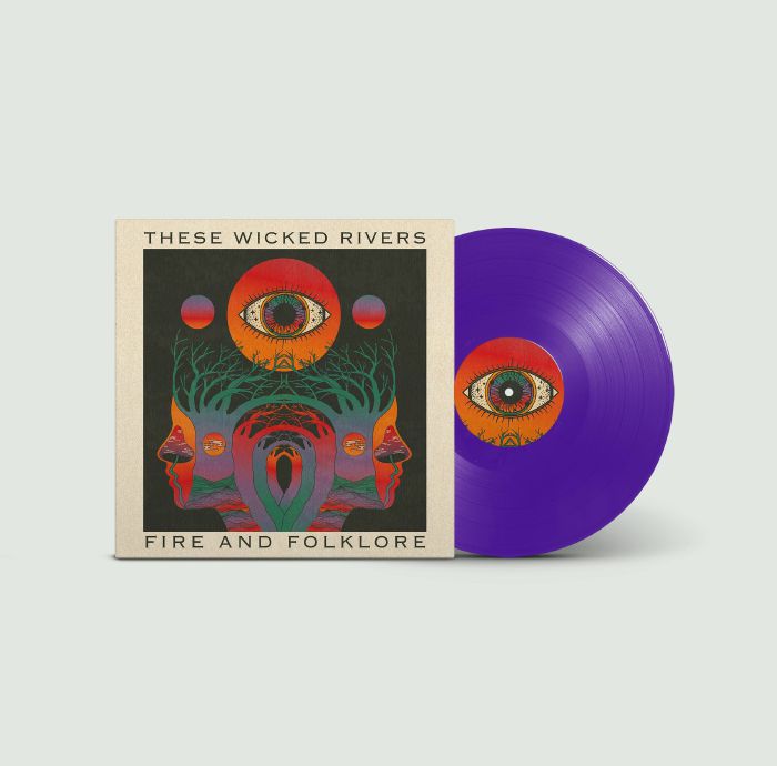 Fire & Folklore - Translucent Purple Vinyl LP vinyl record cover