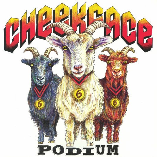 Podium - Yellow In Orange Vinyl LP vinyl record cover