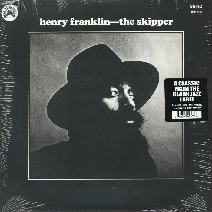 The Skipper - Limited Blue Black Swirl Vinyl LP vinyl record cover