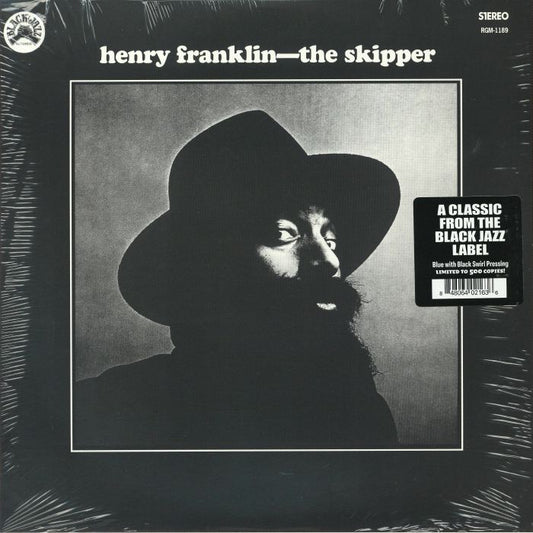 The Skipper - Limited Blue Black Swirl Vinyl LP vinyl record cover
