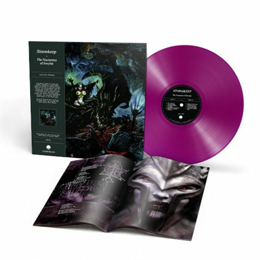 The Nocturnes Of Iswylm - Violet Vinyl LP vinyl record cover