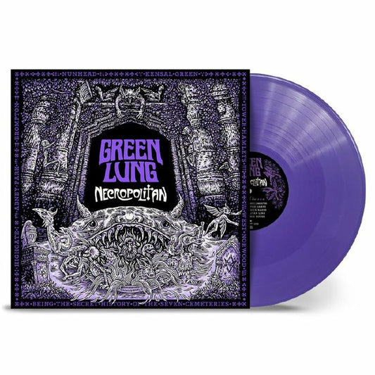 Necropolitan - Limited Edition Purple Vinyl LP vinyl record cover