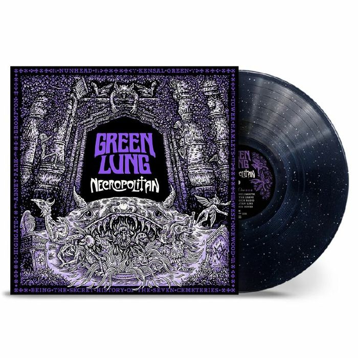 Necropolitan - Midnight Sparkle Vinyl LP vinyl record cover