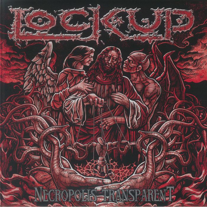 Necropolis Transparent - Red Vinyl LP vinyl record cover