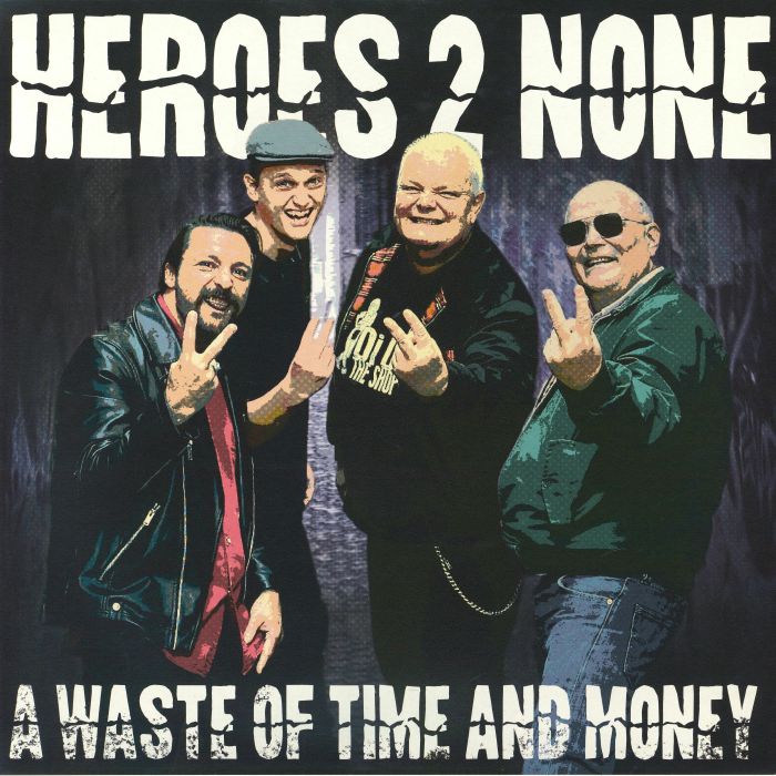 A Waste Of Time & Money - Limited Blue Vinyl LP vinyl record cover