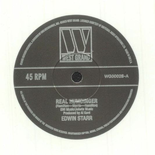 Real Humdinger - Limited White Vinyl Single vinyl record cover