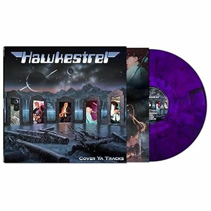 Cover Ya Tracks - Purple Marbled Vinyl LP vinyl record cover