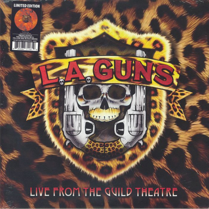 Live From The Guild Theatre - Yellow & Black Smoke 2xLP vinyl record cover