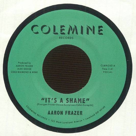 It's A Shame - Vinyl Single vinyl record cover