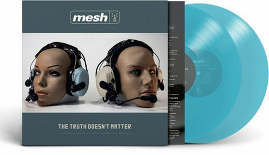 The Truth Doesn't Matter - Limited Edition Blue 2xLP vinyl record cover
