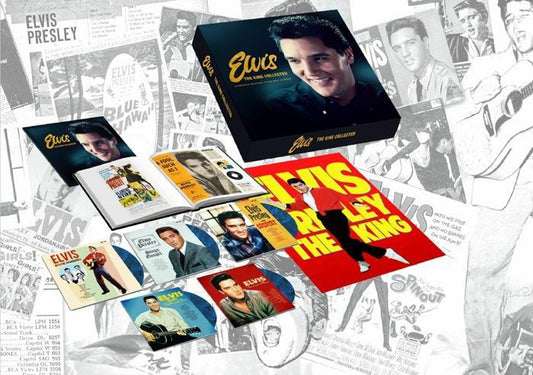 Elvis: The King Collected - Blue Smoke 5xLP Box Set vinyl record cover