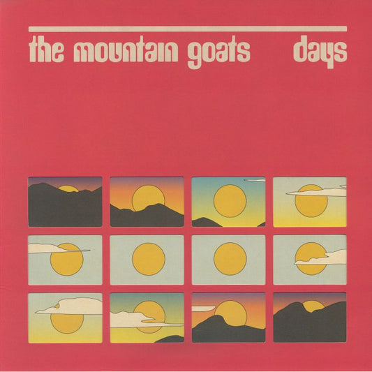 Days - Limited Edition Pink Vinyl LP vinyl record cover